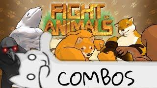 FIGHT OF ANIMALS - Combos for Slender Cat, Squirrel,and MORE! (INPUTS IN DESCRIPTION) #FOAforEVO