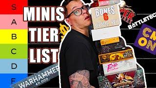 Who Makes the BEST Miniatures? FULL TIER LIST