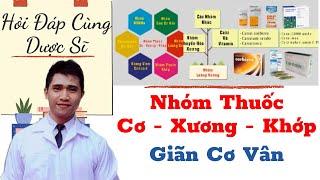 Nhóm thuốc giãn cơ - nhóm thuốc loãng xương - nhóm thuốc cơ xương khớp | Dược Lý Thuốc | Y Dược TV