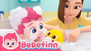 Let's Have Fun Bubble Bath! | EP53 | Bebefinn Bath Song | Nursery Rhymes & Kids Songs