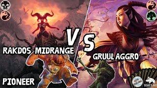 Rakdos Midrange VS Gruul Aggro [MTG Pioneer]