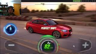 BMW M235i Coupe shift pattern to beat dyno, CSR