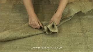 10oz Jute Hessian Rough Sacking Fabric