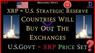 XRP-The US Govt & XRP Strategic Rserve = Shane Ellis Theory - Countries Will Buy Us Out