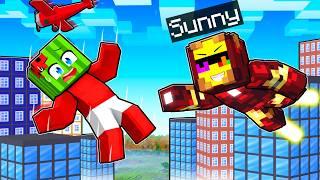 Playing as IRONMAN in Minecraft!