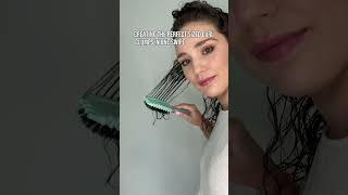 How to Create Bouncy, Separated Ringlets ft. the NEW Bounce Curl Brush | #shorts #curlyhairtips