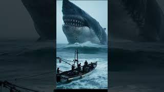 Megalodon Attacks Fishing Boat