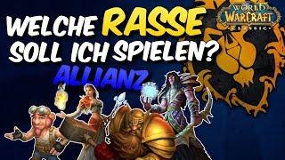 Welche Rasse soll ich spielen? Allianz - WoW Classic (Beste Klassen und Rassen-Kombinationen)