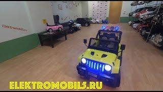 Jeep T008TT детский электромобиль- Обзор