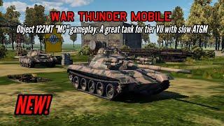 NEW! Object-122MT "MC" gameplay: A unique tank for tier VII - War Thunder Mobile