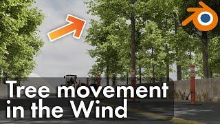 Make your Trees Move in the Wind | Blender Tutorial