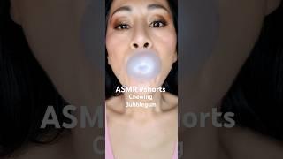 ASMR CHEWING BUBBLEGUM #shorts #bubblegum #shortsvideo