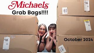 MICHAELS Grab Bags Are Back !!! | October 2024 | Part 1