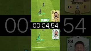 КАКОЙ ЖИРУ БЫСТРЕЕ в FC MOBILE 24?! #fifa #fcmobile #fifamobile  #shorts