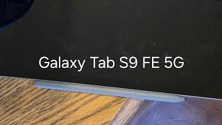 How to customize the home screen on a Galaxy Tab S9 FE 5G