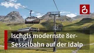 Sesselbahn Flimjoch | Hochleistungsanlage von Doppelmayr auf der Idalp |  Ischgl - Silvretta Arena