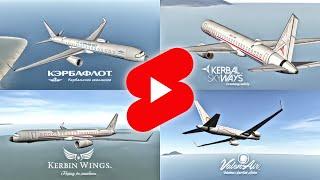 Kerbal Space Program. KERBAL AIRLINES: Kerbaflot, Kerbal Skyways, Kerbin Wings & ValenAir