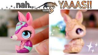 Can I make this ugly LPS cute? #9: Armadillo