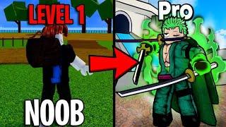 ZORO BOMB FRUIT Level 1 - 2550 NOOB To PRO Blox Fruits Roblox