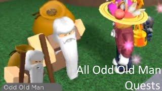 Roblox Epic Minigames All Odd Old Man Quests (not a tutorial)