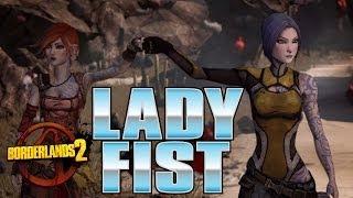 Borderlands 2 - The Lady Fist (Gun Review) 800% CRITICAL HIT DAMAGE!!