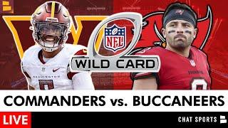 Commanders vs. Buccaneers Live Streaming Scoreboard, NFL Playoffs Play-By-Play: NFC Wild Card On NBC