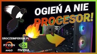  PRAWDZIWY OGIEŃ A NIE PROCESOR! - AMD RYZEN 9 7950x  