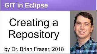 Creating a Repository: Git & Eclipse