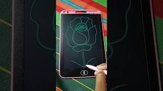 easy Rose drawing with S #shorts #viral