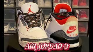 THE AIR JORDAN 3 SE FIRE RED DENIM!JUMPMAN AND NIKE AIR COMBINED MADE THESE PURE PLUS LACE SWAP