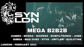 SYNLDN Presents: MEGA B2B2B feat/ SHIVERZ, MVRDA, SUBFILTRONIK, HAMRO, NIMDA, MAD DUBZ + MORE