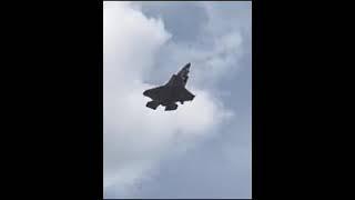  F• 35s  out to play today.  #3 screaming in to land.  #aviation #militaryplanes #fighterjets