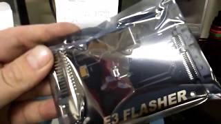 Unboxing New limited edition e3 flasher