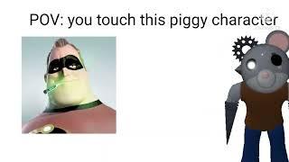 mr Incredible becoming sick (if you touched this piggy skin)