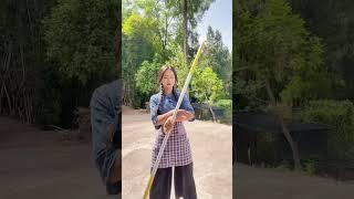 Kungfu china master 496/Hướng dẫn múa gậy#霞光腊月#kungfu #wing chun