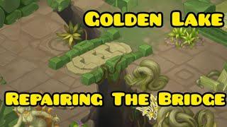 Island Hoppers Jungle Farm/Chapter 1/ The mystery Island/Golden Lake/Repairing the Bridge