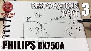 Philips BX750A tube radio restoration - Part 3. Output transformer replaced.