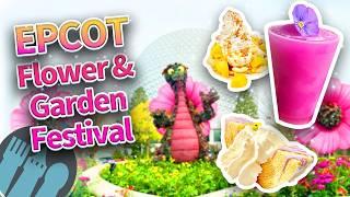 We Ate EVERYTHING at EPCOT's Flower & Garden Festival