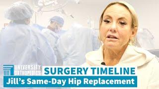 Surgery Timeline: Same-Day Hip Replacement