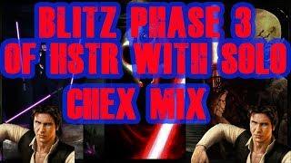 Blitz Phase 3 of the Heroic Sith Raid with Chex Mix Solo Style! SWGOH