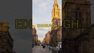 Royal Mile in Edinburgh SCOTLAND #shorts #edinburgh #uk