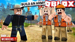 Creating a Roblox Army Group in 10 Days - BUYING THE MAP