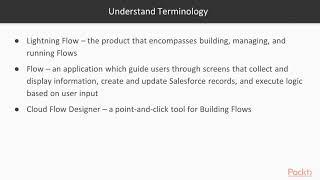 Hands-On Salesforce Lightning Development: Introduction to the Cloud Flow Designer | packtpub.com