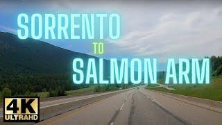 Sorrento, BC to Salmon Arm, BC