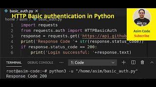 HTTP Basic authentication in Python