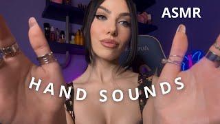 ASMR Fast and Aggressive Hand Sounds With Rings (and without)