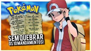 FIRE RED sem QUEBRAR OS 10 MANDAMENTOS! - É POSSÍVEL? #desafiopokémon