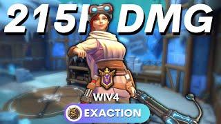 215K Dmg Wiv4 Cassie Exaction (Grandmaster) - Paladins Competitive Gameplay