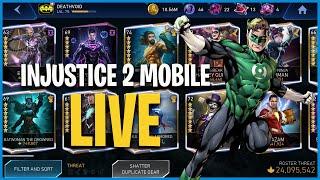 Live solo raids | Realm Klash | Injustice 2 Mobile | Arena