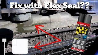 Will Flex Seal fix my radiator or charger?